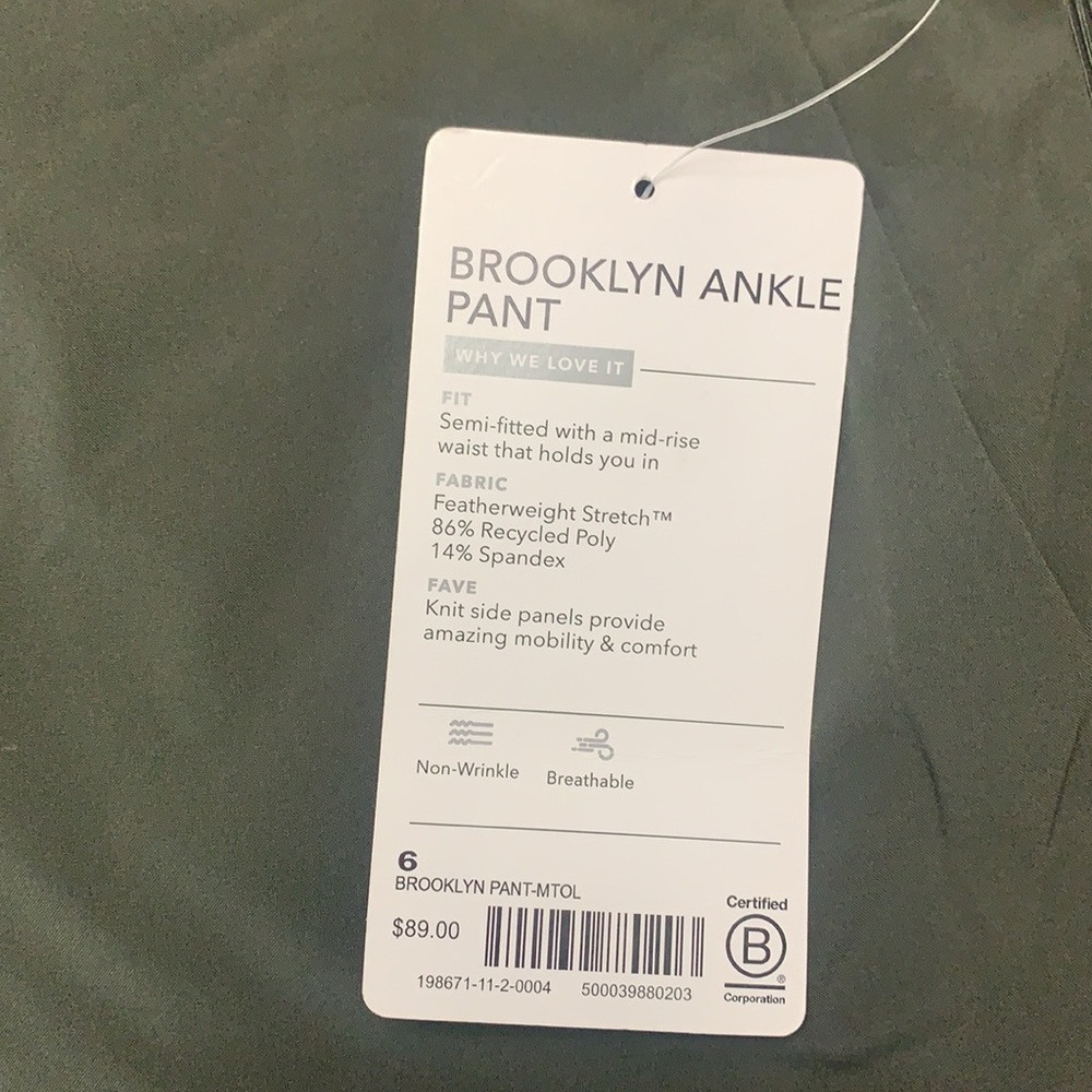 Athleta Brooklyn Ankle Pant - Picture 7 of 7
